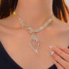 High-grade Clavicle Chain Fashion Grandeur Personality Jewelry Suit