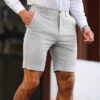 1fd4c5c9-76ec-4dcf-97be-a4f092b66f21.jpg Men's Casual Solid Color Straight-Cut Shorts