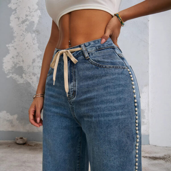 Azure Drift Wide-Leg Jeans