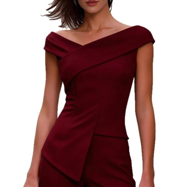 Sleek Asymmetric Cocktail Dress