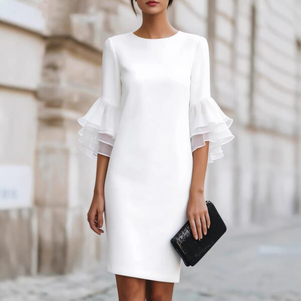 Pearl White Elegance Dress