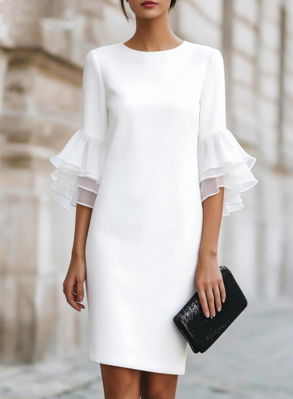 Pearl White Elegance Dress