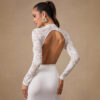 Ivory Serenity Lace Bodysuit